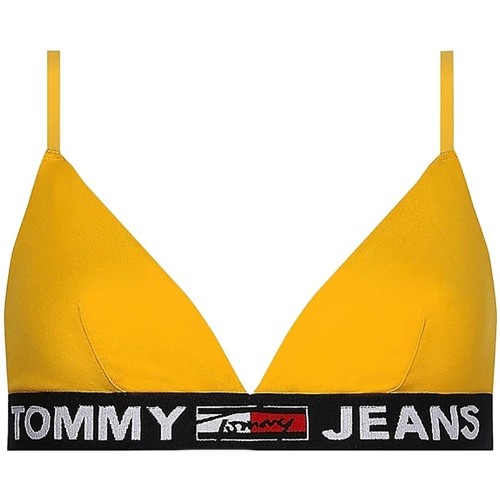 Sous-vêtements Femme Стильное платье в школу и не только tommy hilfiger Tommy Jeans Soutien-Gorge  ref 53067 Jaune Jaune