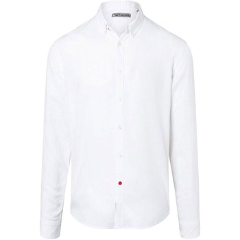 Vêtements Homme Chemises manches longues Timezone Chemise Hommes Timzeone ref 53094 Blanc Blanc