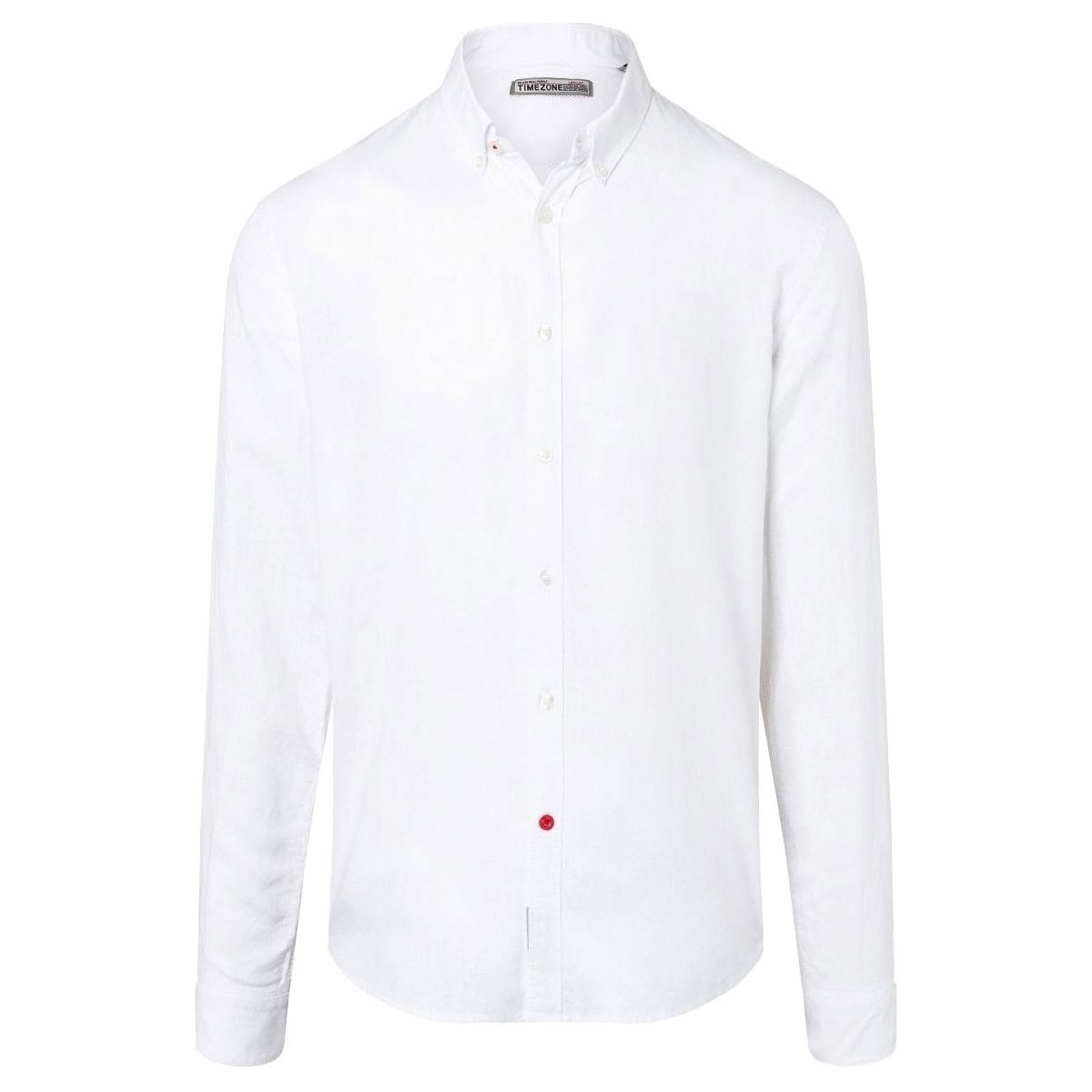Vêtements Homme Chemises manches longues Timezone Chemise Hommes Timzeone ref 53094 Blanc Blanc