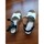 Chaussures Femme Sandales et Nu-pieds Dune London Sandales noir et blanc Multicolore