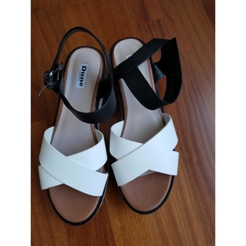 Dune London Sandales noir et blanc Multicolore - Chaussures Sandale Femme  45,00 €