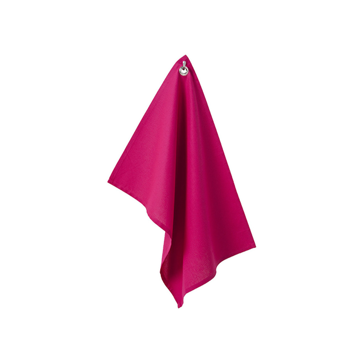 Maison & Déco Torchons Lefebvre-Textile Essuie mains en coton couleur Jus de Myrtille 50 x 70 cm Rose