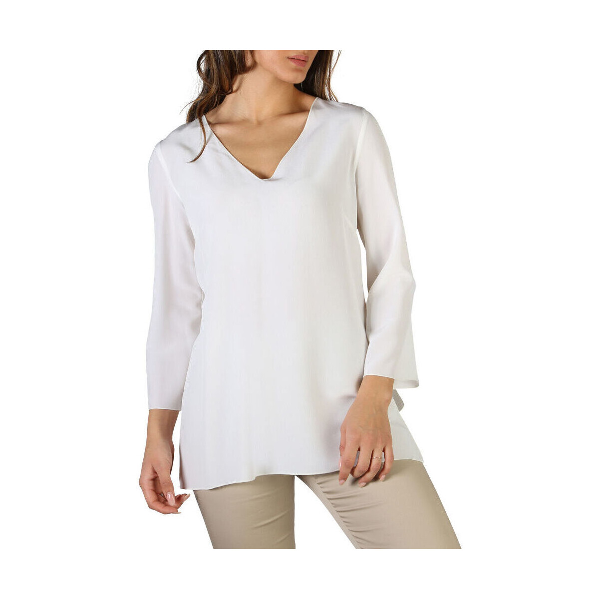 Vêtements Femme Chemises / Chemisiers Fontana - katia Blanc