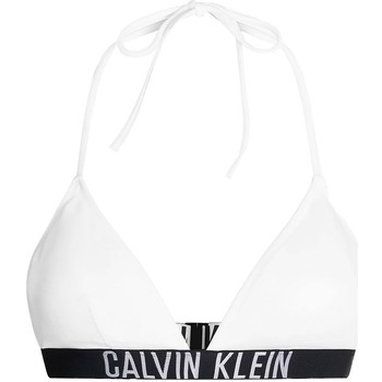 Vêtements Femme Maillots / Shorts de bain Calvin Klein Jeans Haut de maillot de bain triangle  ref Blanc