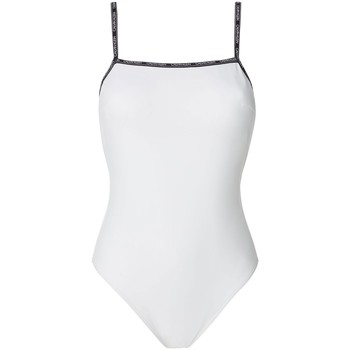 Vêtements Femme Maillots / Shorts de bain Calvin Klein Jeans Maillot de bain une pièce  ref 53141 Blanc Blanc