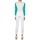 Vêtements Femme Gilets / Cardigans Petit Bateau TSARY Vert / Blanc