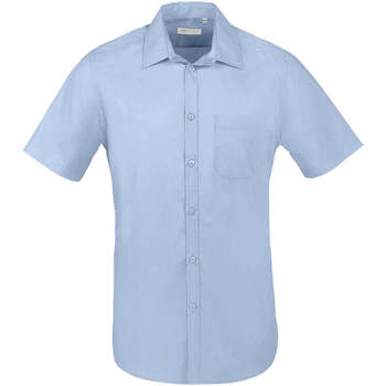 Vêtements Homme Chemises manches courtes Sols BRISTOL FIT Azul Cielo Azul
