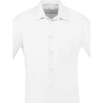 Vêtements Homme Chemises manches courtes Sols BRISTOL FIT Blanco Blanco