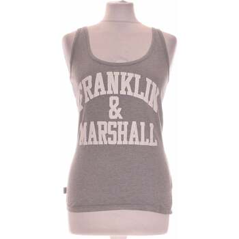 Vêtements Femme Débardeurs / T-shirts sans manche Franklin & Marshall Débardeur  36 - T1 - S Gris