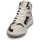 Chaussures Femme Baskets montantes Bronx OLD COSMO Blanc / Noir