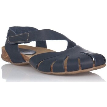 Chaussures Femme Sandales et Nu-pieds Interbios BASKETS  4456 Bleu