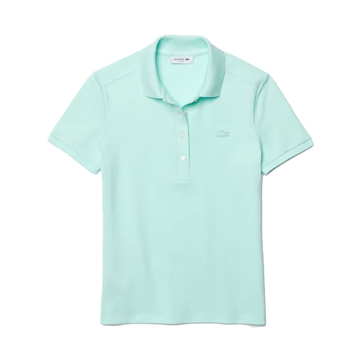 Vêtements Femme T-shirts & Polos Lacoste Polo Femmes Slim Fit  ref 52088 NRE Seringat Bleu