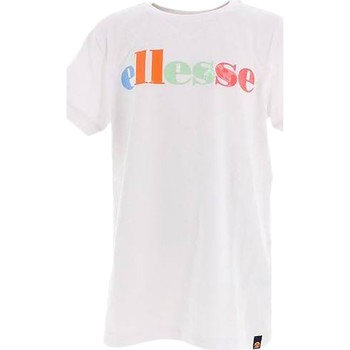 Vêtements Fille MARKET x Smiley World Bball Game T-shirt Ellesse Tee-Shirt  Risalli Blanc
