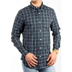 Vêtements Homme Chemises manches longues Timberland Style canadienne Bleu