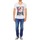 Vêtements Homme T-shirts manches courtes Eleven Paris KATOS Blanc