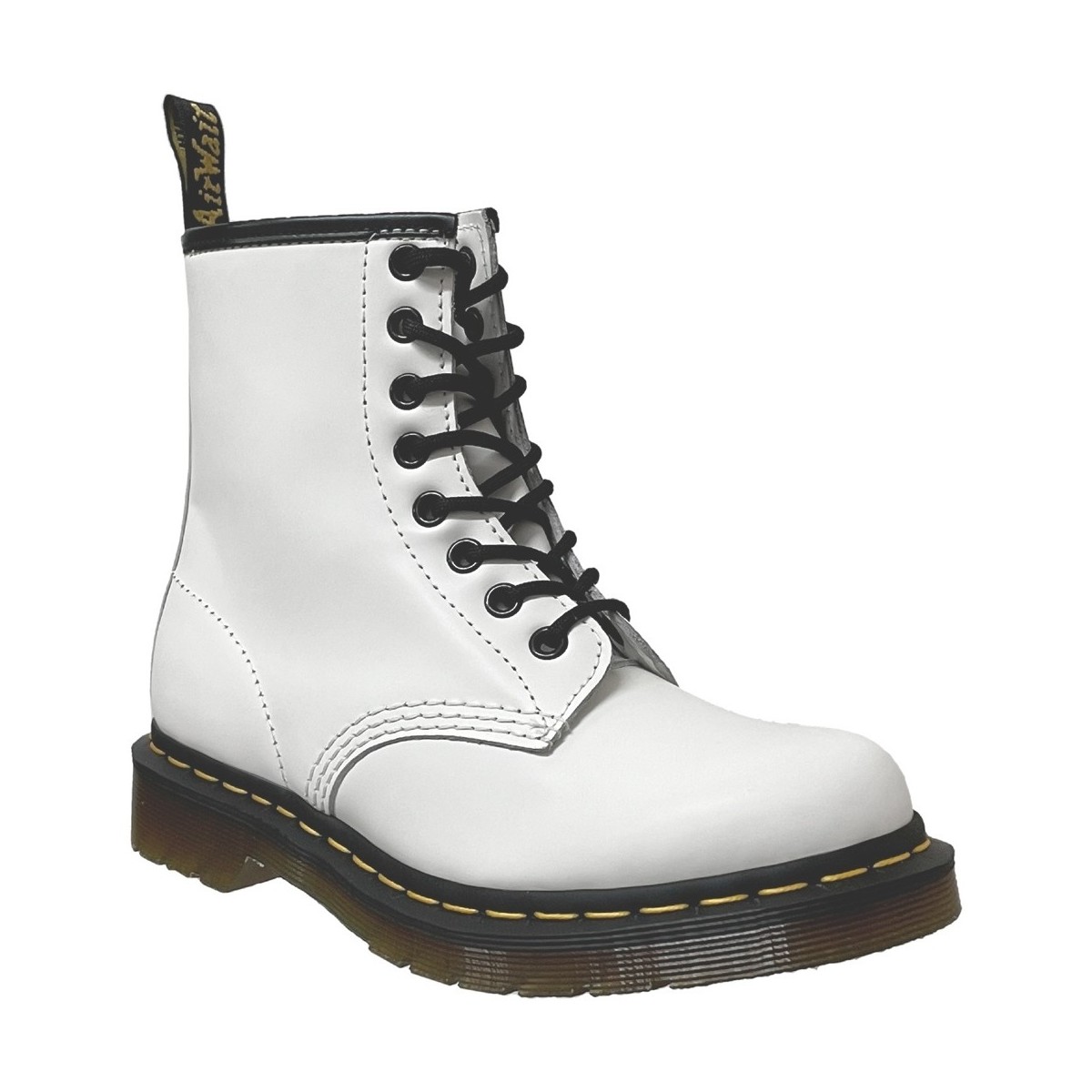 Chaussures Femme Boots Dr. Martens 1460 smooth Blanc