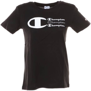 Vêtements Femme T-shirts manches courtes Champion 112604-KK001 Noir
