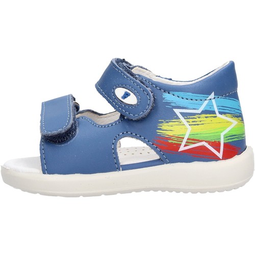 Enfant Falcotto - Sandalo azzurro BARRAL-0C03 AZZURRO - Chaussures Sandale Enfant 78 