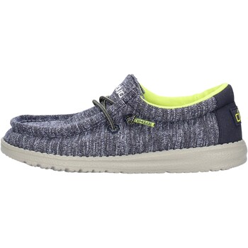 Chaussures Enfant Baskets mode HEYDUDE WALLY YOUTH 2556 Bleu