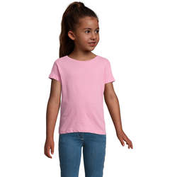 Vêtements Enfant T-shirts manches courtes Sols CHERRY Rosa Orqudea Rose