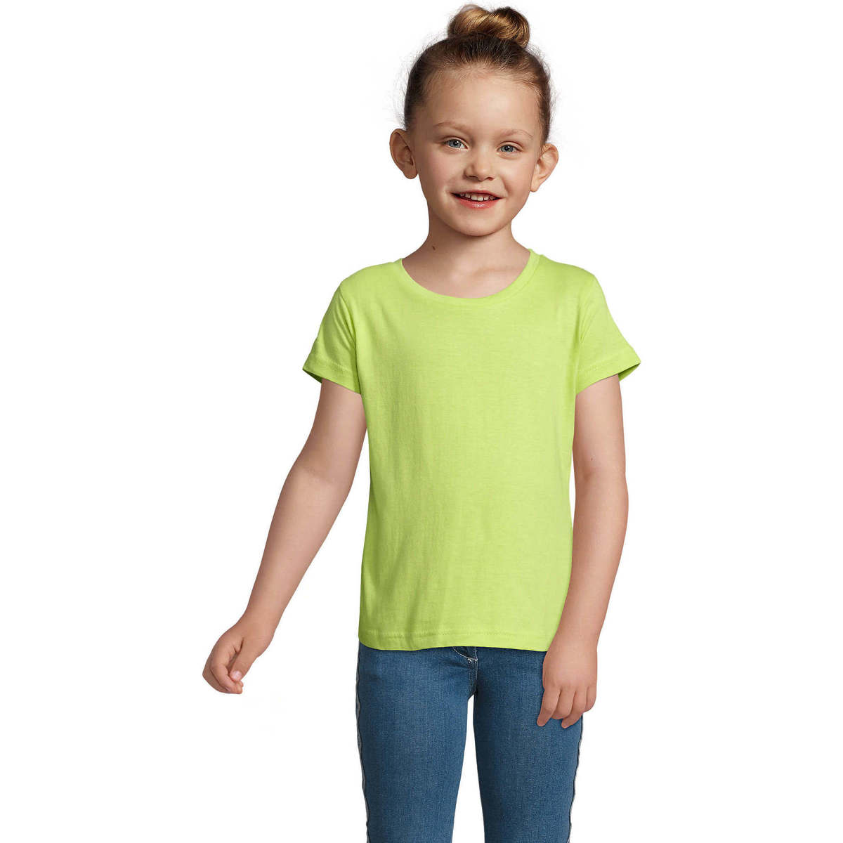 Vêtements Enfant T-shirts manches courtes Sols CHERRY Verde Manzana Vert