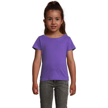 Vêtements Enfant T-shirts manches courtes Sols CHERRY Morado Oscuro Violet