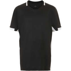 Vêtements Garçon T-shirts manches courtes Sols CLASSICOKIDS Negro Blanco Noir