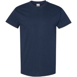 Vêtements Homme T-shirts manches courtes Gildan 5000 Bleu marine