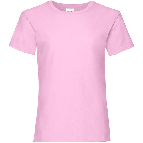 Vêtements Fille T-shirts manches courtes Pantoufles / Chaussons 61005 Rouge