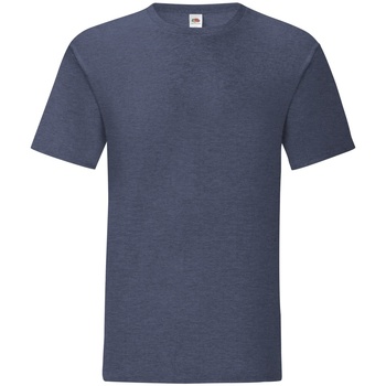 Vêtements Homme T-shirts manches courtes B And C 61430 Bleu marine chiné