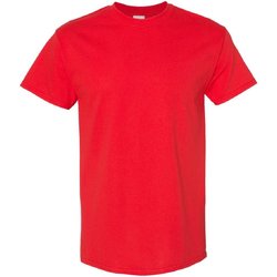 Vêtements Homme T-shirts manches courtes Gildan 5000 Rouge vif
