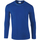 Vêtements Homme T-shirts Ami manches longues Gildan 64400 Bleu