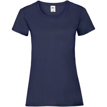 Vêtements Femme T-shirts manches courtes Art of Soule 61372 Bleu