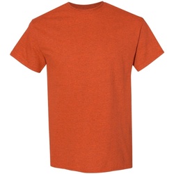 Vêtements Homme T-shirts manches courtes Gildan 5000 Orange chiné