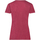 Vêtements Femme T-shirts manches courtes Fruit Of The Loom 61372 Rouge