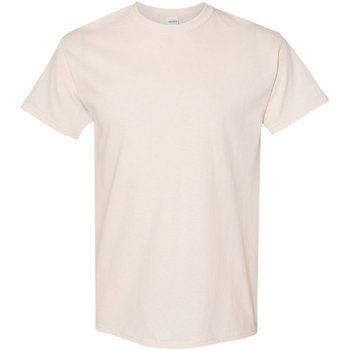 Vêtements Homme T-shirts manches courtes Gildan 5000 Beige