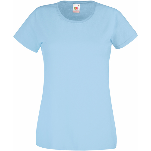Vêtements Femme T-shirts manches courtes Housses de couettesm 61372 Bleu