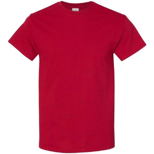 Vêtements Homme T-shirts manches courtes Gildan 5000 Rouge