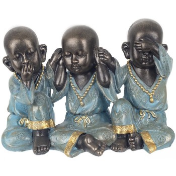 Maison & Déco Statuettes et figurines Signes Grimalt Figure 3 Bouddhas Vert