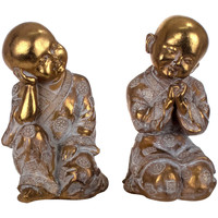 Maison & Déco Statuettes et figurines Signes Grimalt Bouddha Set 2 Unités Dorado