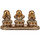 Référence produit JmksportShops Statuettes et figurines Signes Grimalt Figure 3 Bouddhas Set 3 U Doré