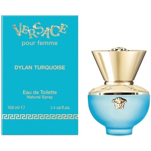 Beauté Femme Eau de parfum Versace Dylan Turquoise - eau de toilette - 100ml - vaporisateur Dylan Turquoise - cologne - 100ml - spray