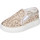 Chaussures Fille Baskets mode Holalà BH17 Beige