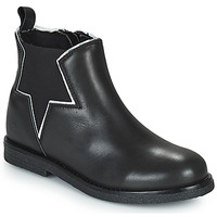 Chaussures Fille Boots Citrouille et Compagnie PRATO Noir