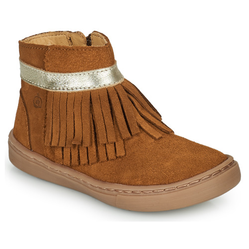 Chaussures Fille Flint Boots Citrouille et Compagnie PIDO Camel