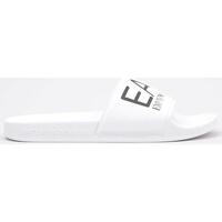 Chaussures Homme Tongs Emporio Red Armani Kids sneakers med logotryk og snøreA7 XCP001 Blanc