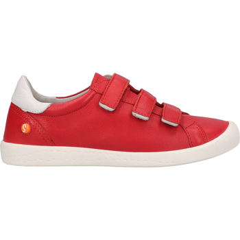 Chaussures Femme Slip ons Softinos Derbies Rouge