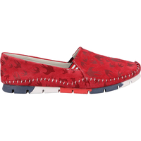 Chaussures Femme Mocassins Cosmos Comfort Babouche Rouge