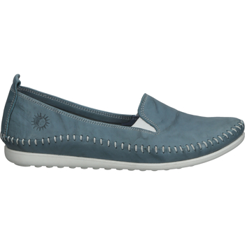 Chaussures Femme Mocassins Cosmos Comfort 6159-401 Babouche Bleu