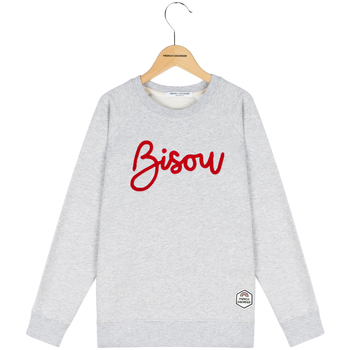 Vêtements Enfant Sweats French Disorder Sweatshirt col rond enfant  Bisou Gris
